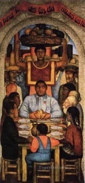 Diego Rivera Painting - Nuestro Pan Diego Rivera